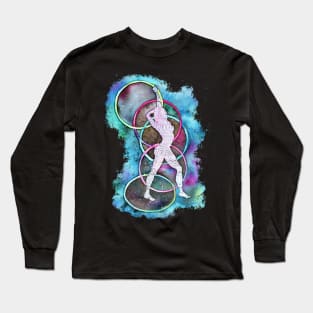 Hula Hoop dancer Long Sleeve T-Shirt